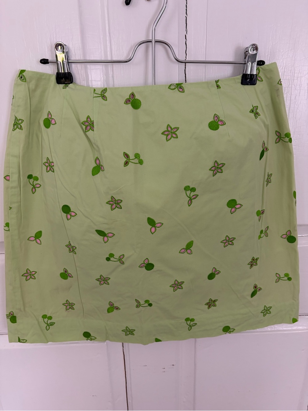 Lilly Pulitzer embroidered skirt